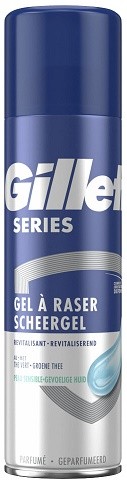 Gillette Series gel Revitalisant 200ml - Kosmetika Pro muže Péče o obličej Gely a pěny na holení
